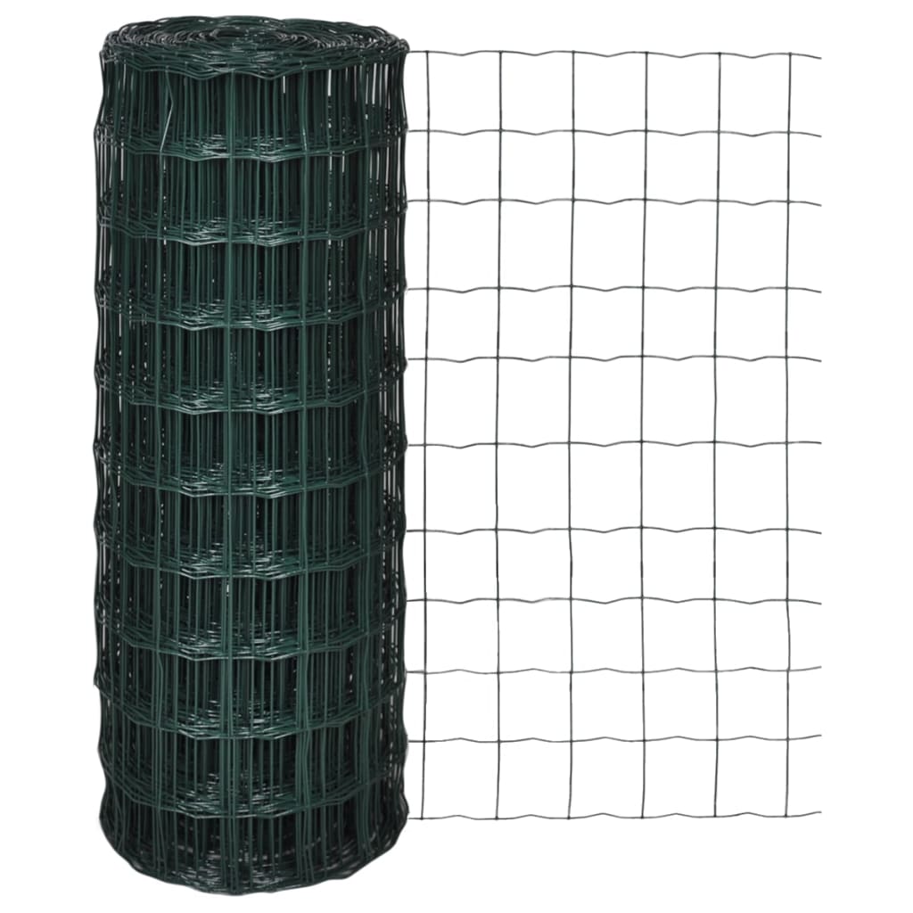 Euro Fence Steel 25x1.0 m Green