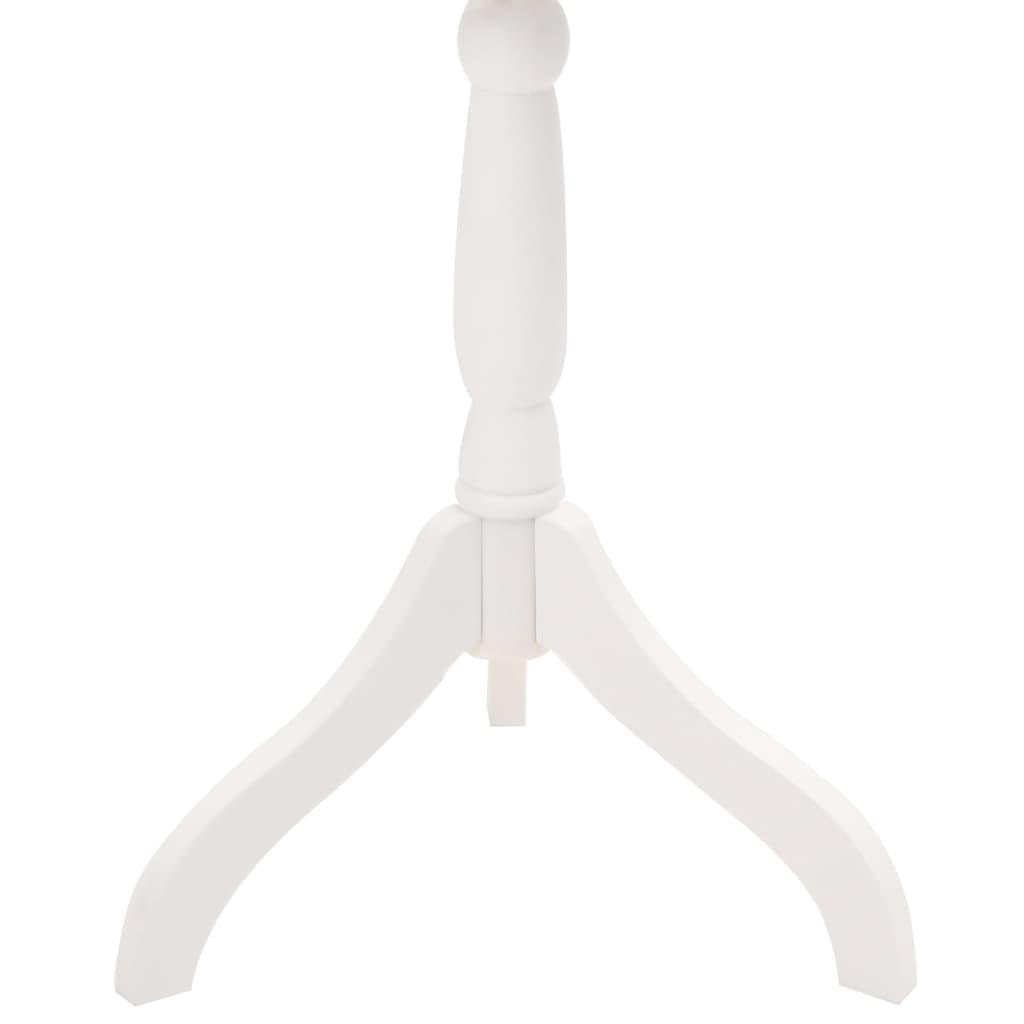 Ladies Bust Display Mannequin Cotton White With Rose