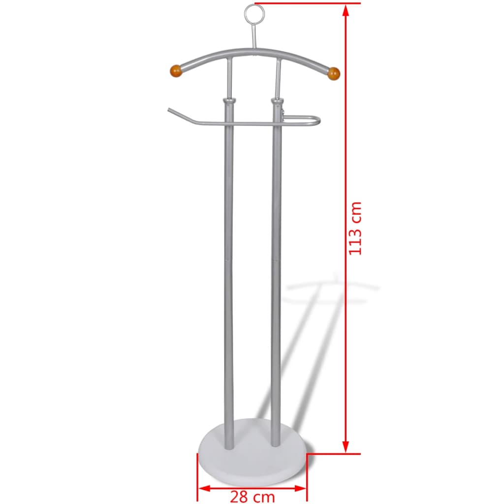 Valet Stand Coat Shirt Organiser Metal Frame