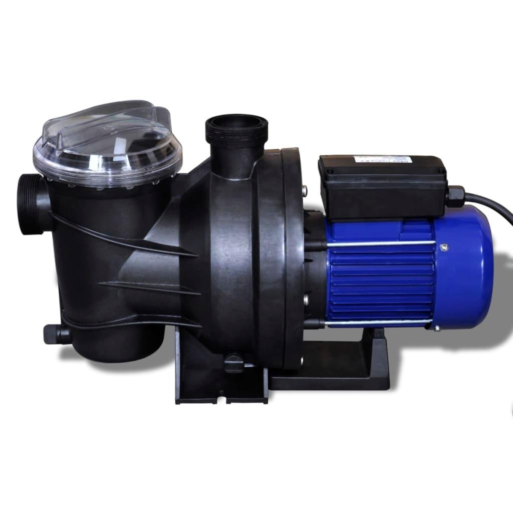 Swimming Pool Pump Electric 1200W Blue