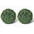 Boxwood Ball Artificial Leaf Topiary Ball 27 cm 2 pcs