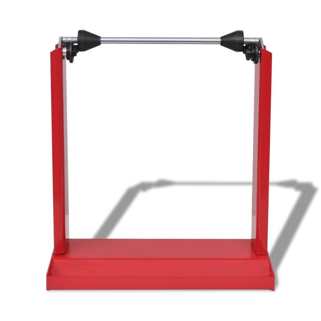 Professional Motorcycle Wheel Balancing Stand Red