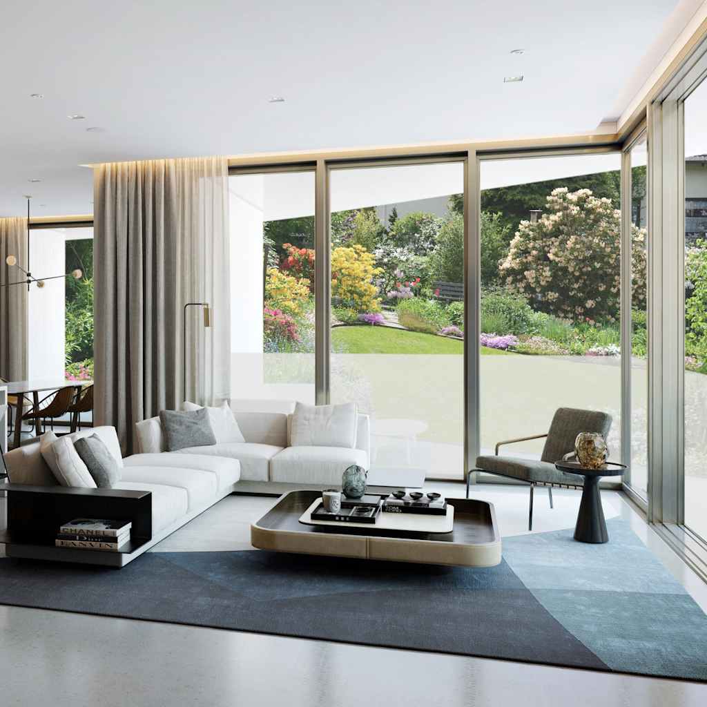 Window Film Frosted Grey 0,9x10 m PVC
