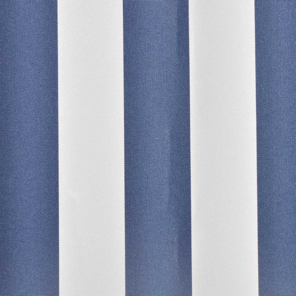 Awning Replacement Fabric Blue and White 300x250 cm Polyester