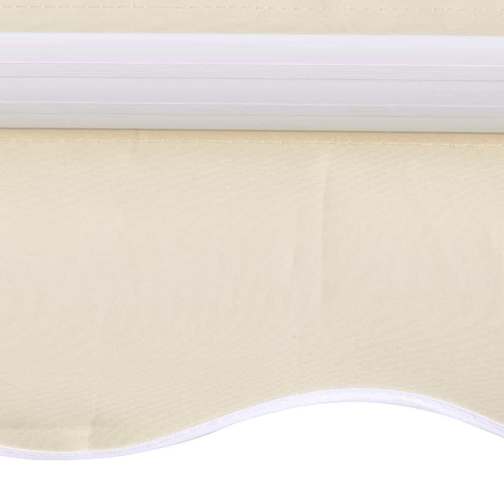 Awning Top Sunshade Canvas Cream 3x2.5m