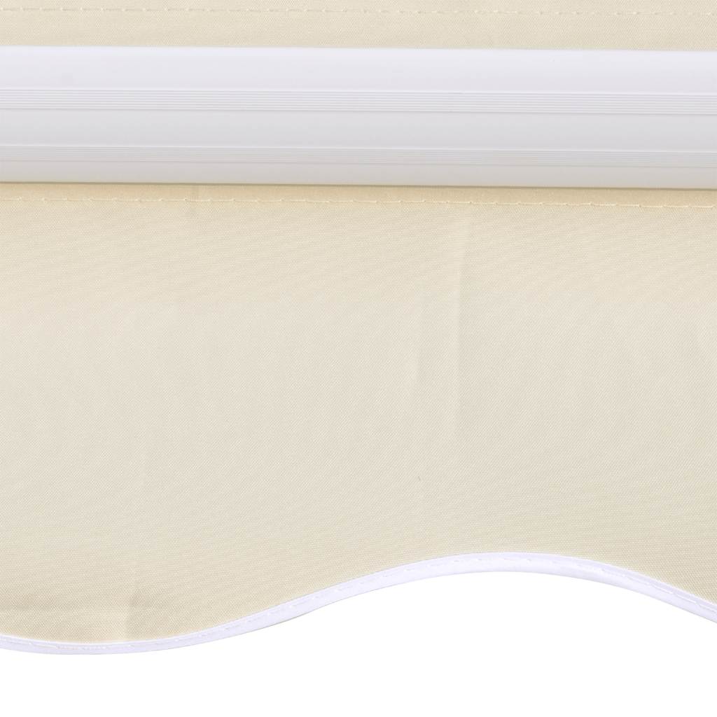 Awning Top Sunshade Canvas Cream 3x2.5m