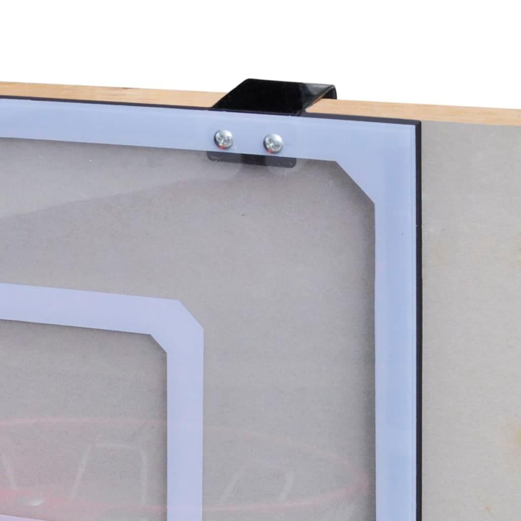 Indoor Mini Basketball Hoop Set with Ball and Pump