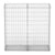 Gabion Basket with Lids Galvanised Wire 100 x 100 x 30 cm