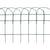 Garden Border Fence Powder-coated Iron 10x0.4 m