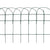 Garden Border Fence Powder-coated Iron 25x0.4 m