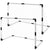 Mini Soccer Goals Post Net Set 2 pcs for Kids 91.5 x 48 x 61 cm