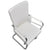 Cantilever Dining Chairs 6 pcs White Faux Leather