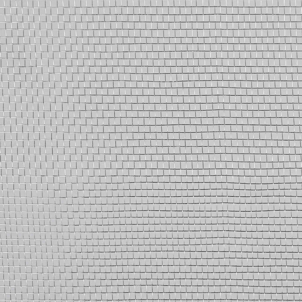 Mesh Screen Aluminium 100x500 cm Silver