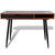 Brown Workstation Computer Desk Laptop Table