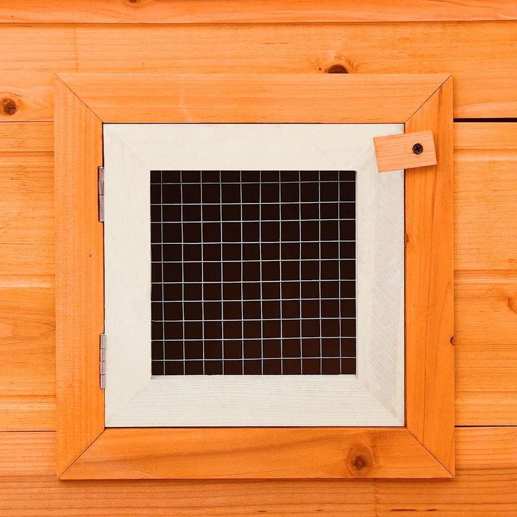 Outdoor Large Rabbit Hutch House Pet Cage Double House