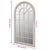 Rustic Arch Garden Mirror 60x116 cm for Both Indoor and Outdoor Use