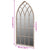 Gothic Arch Garden Mirror 50 x 115 cm for Both Indoor and Outdoor Use