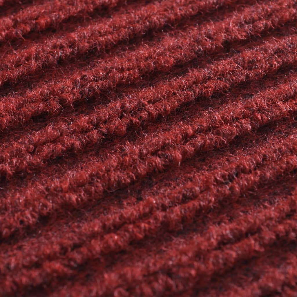 Door Mat Red 90 x 60 cm PVC