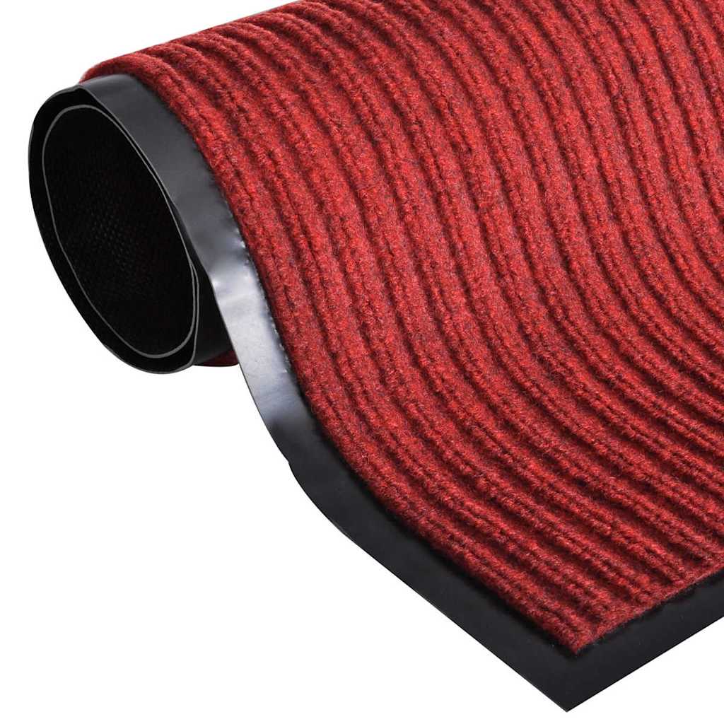 Door Mat Red 90 x 120 cm PVC