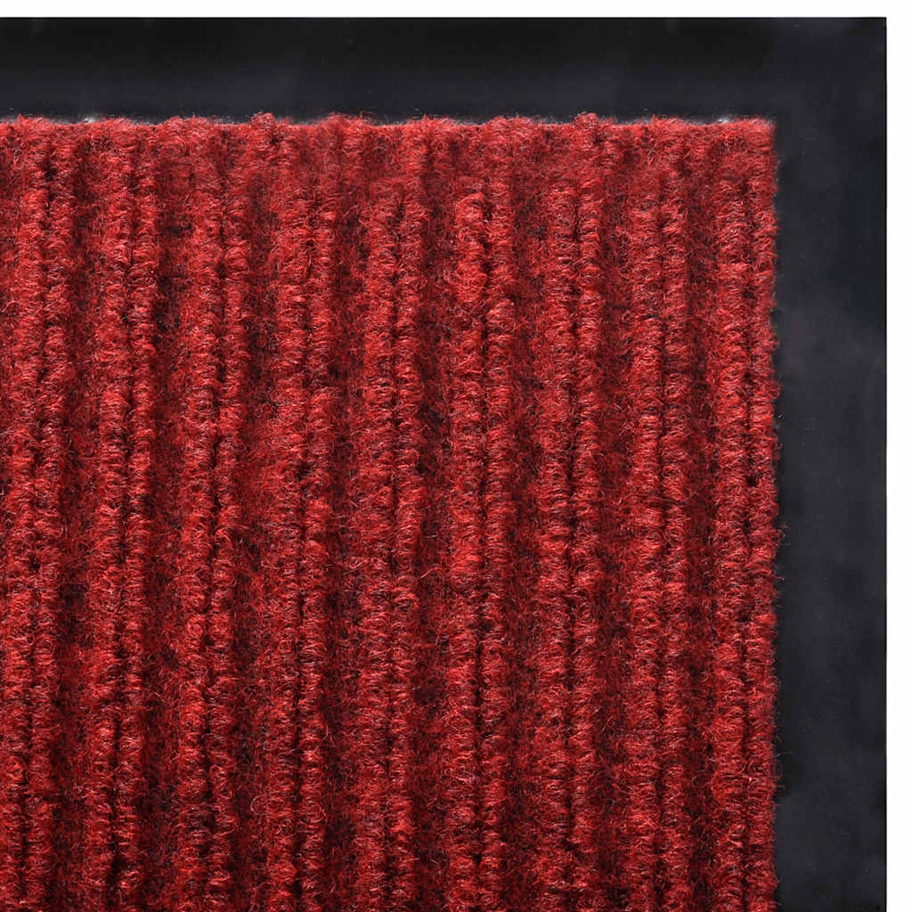 Door Mat Red 90 x 120 cm PVC