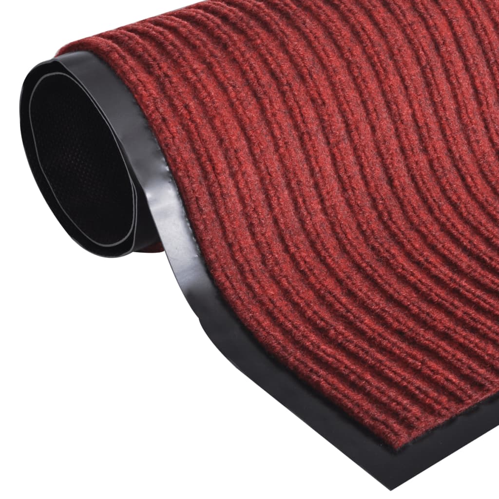 Door Mat Red 90 x 150 cm PVC