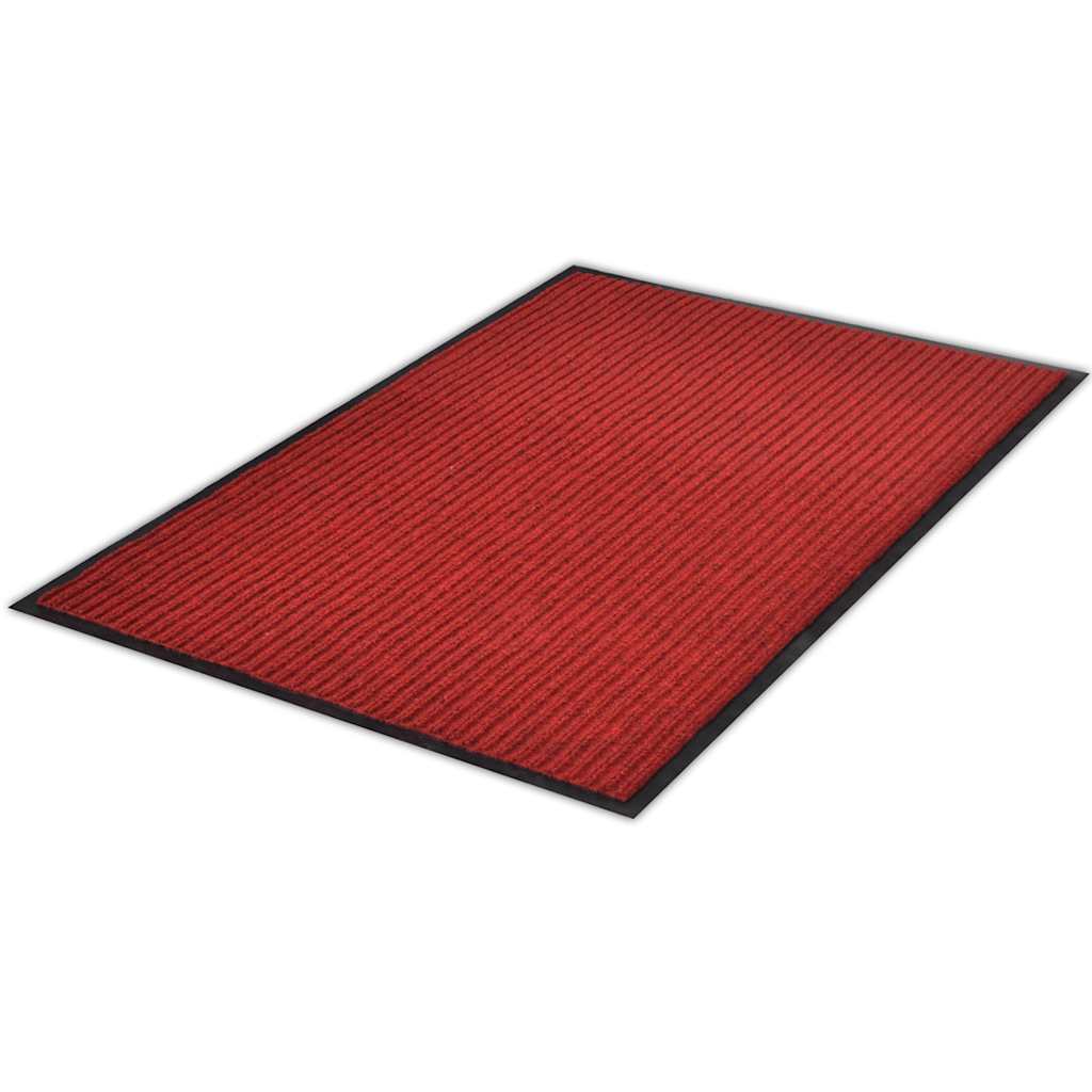 Door Mat Red 90 x 150 cm PVC