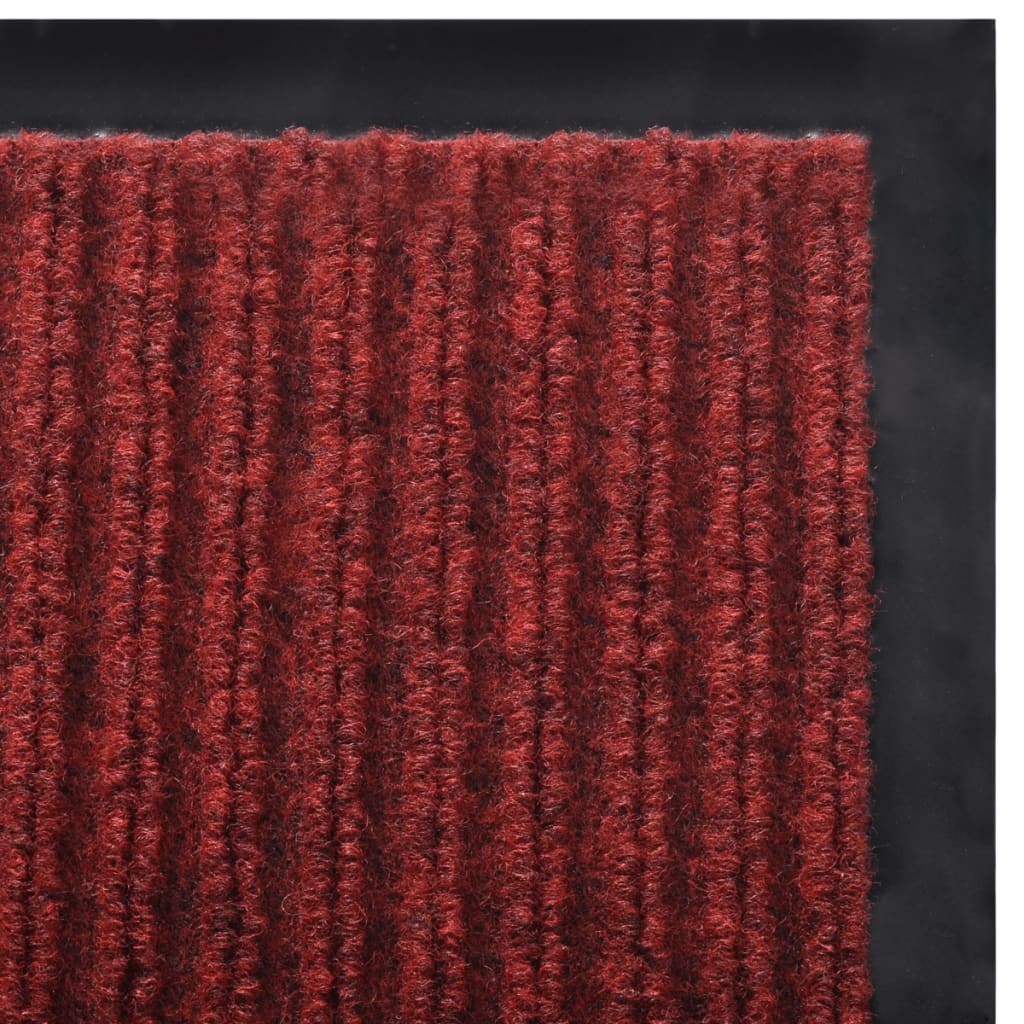 Door Mat Red 90 x 150 cm PVC