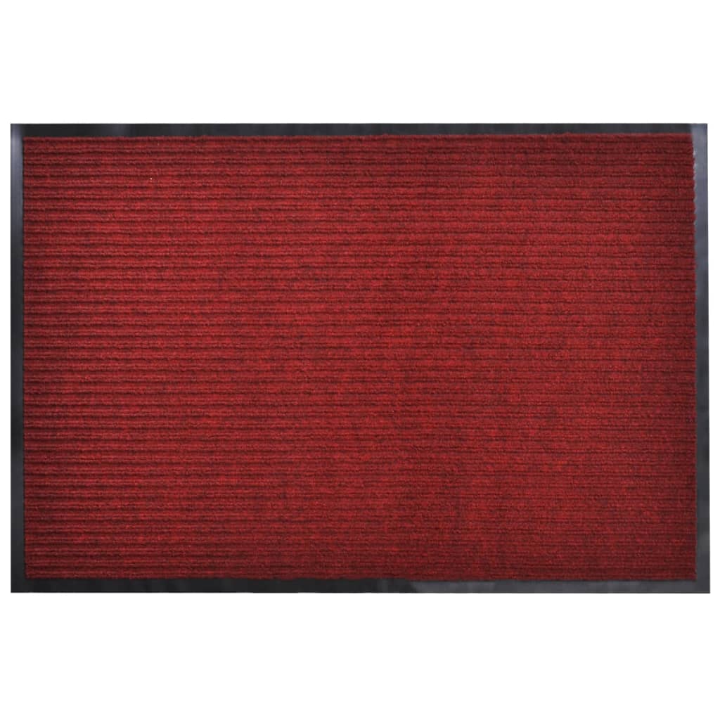 Red PVC Door Mat 120 x 180 cm