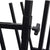 Black Powder-Coated Saw Horse for Woodworking