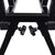 Black Powder-Coated Saw Horse for Woodworking