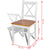 Dining Chairs 2 pcs White Pinewood