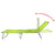 Folding Sun Lounger Powder-coated Steel Apple Green