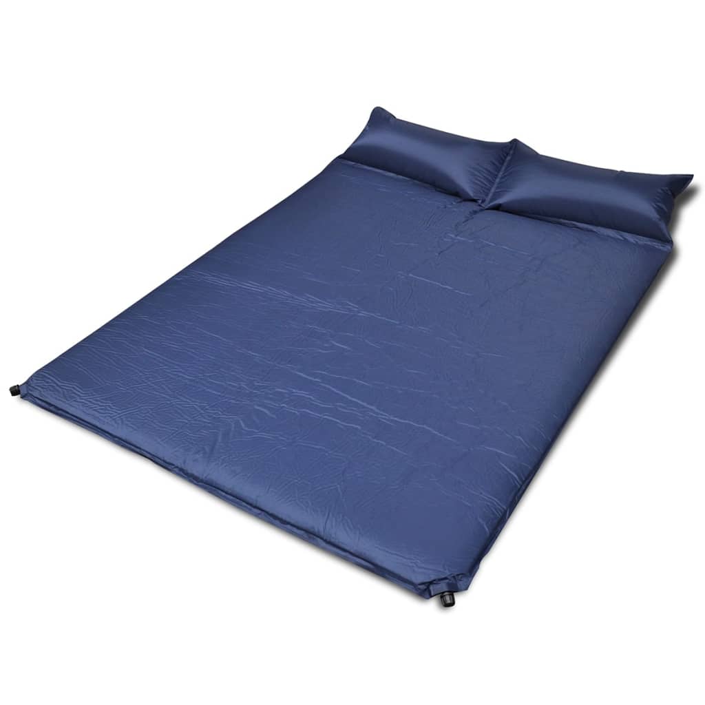 Blue Self-inflating Sleeping Mat 190x130x5 cm (Double)