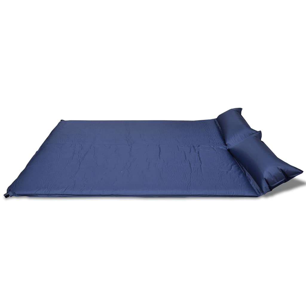 Blue Self-inflating Sleeping Mat 190x130x5 cm (Double)