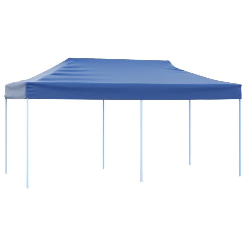 Blue Foldable Pop-up Party Tent 3 x 6 m