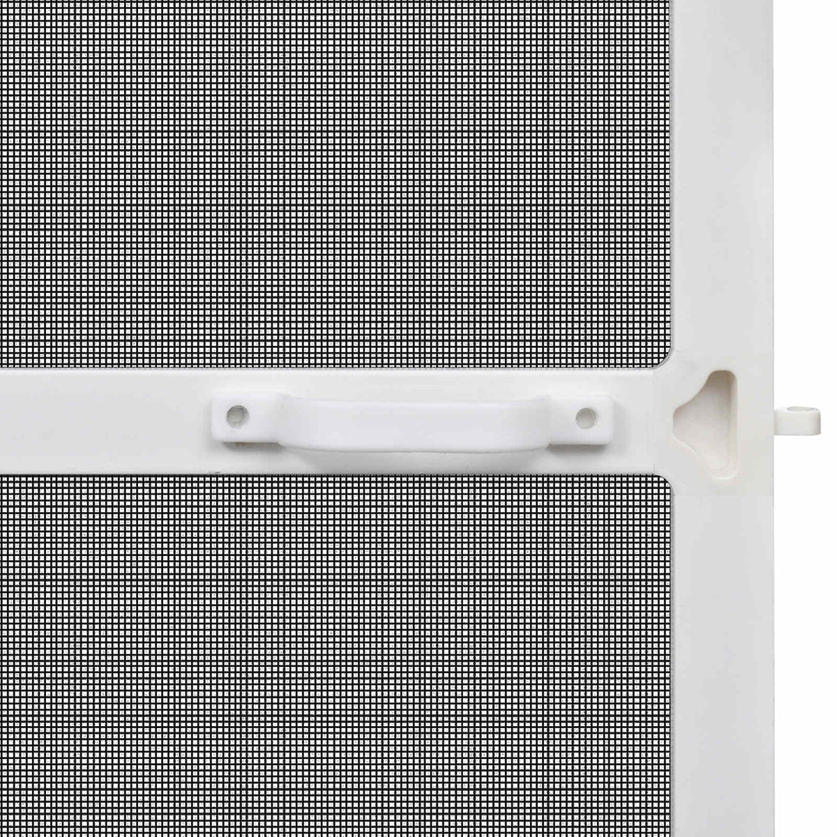 Hinged Insect Screen Manual White and Black 120 x 240 cm