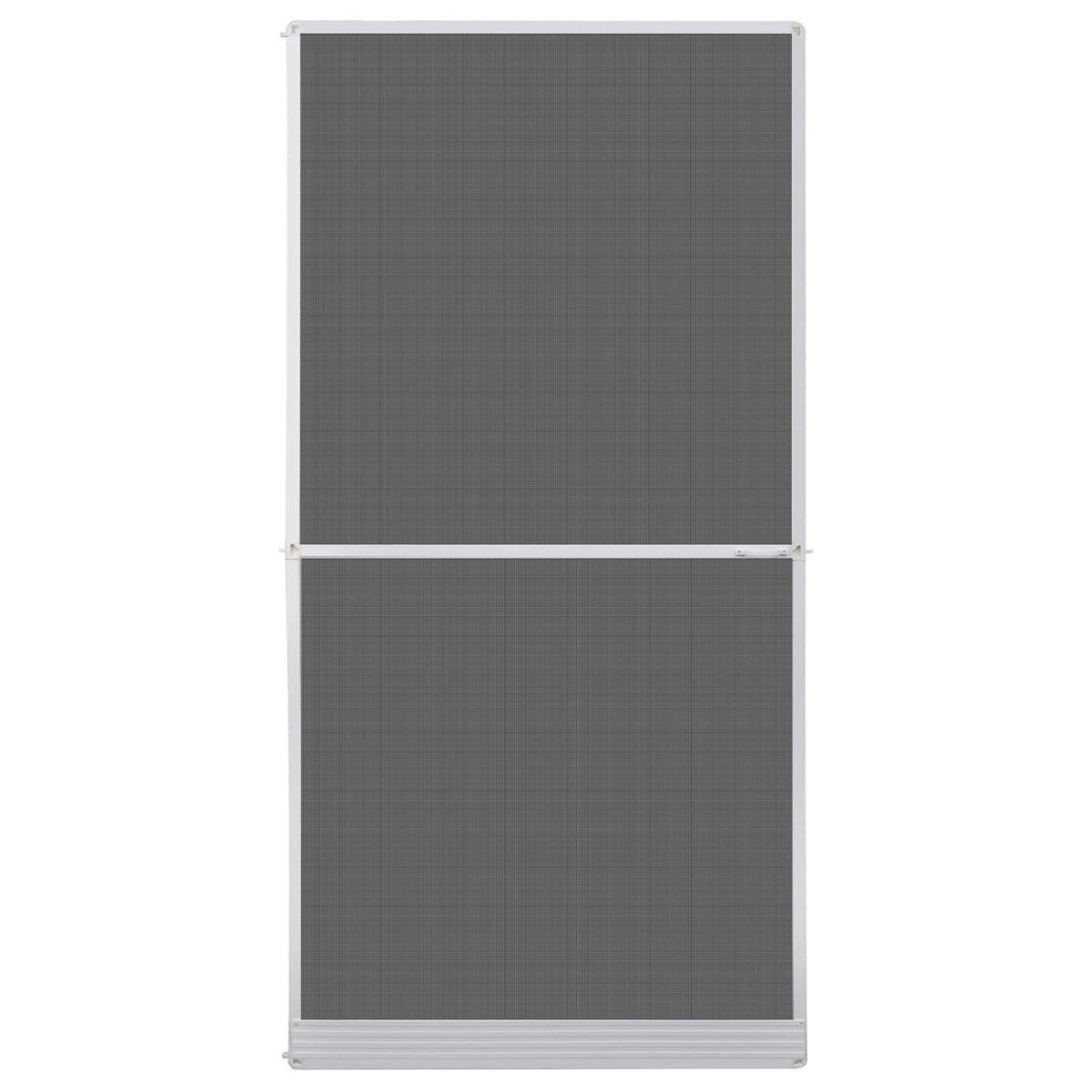 Hinged Insect Screen Manual White and Black 120 x 240 cm