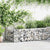 Gabion Planter Galvanised Steel 180x90x50 cm
