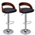 Bar Stools 2 pcs Bent Wood