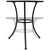3 Piece Bistro Set Ceramic Tile Blue and White