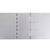 Set of 10 Flexible Lawn Fence Galvanised Steel 100 x 14 cm
