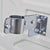 Convex Traffic Mirror Rectangle 40 x 60 cm with Reflectors