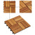 Decking Tiles 30 x 30 cm Acacia Set of 30