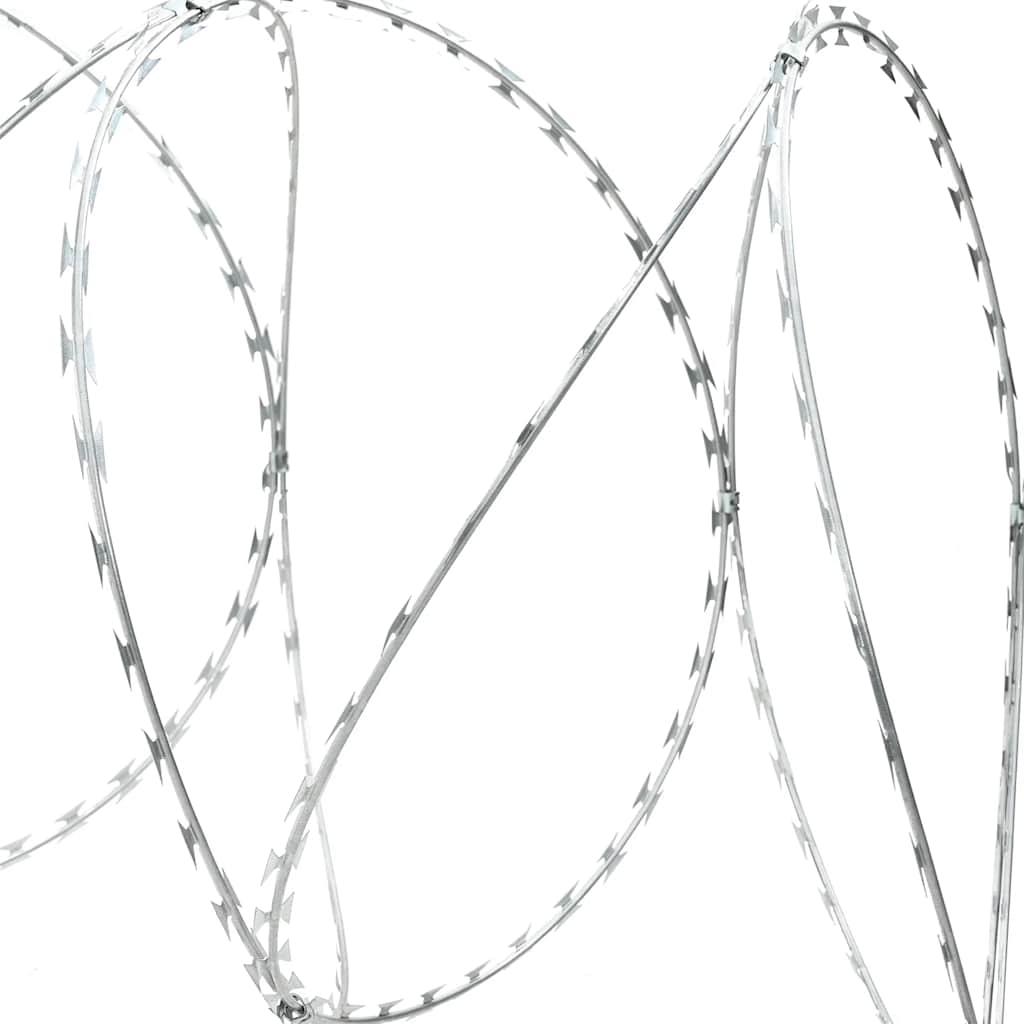 BTO-22 Concertina Razor Wire Galvanised Steel 150 m