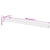 2 White MDF Floating Wall Display Shelves Book/DVD Storage