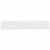 White MDF Floating Wall Display Shelf 1 Drawer Book/DVD Storage