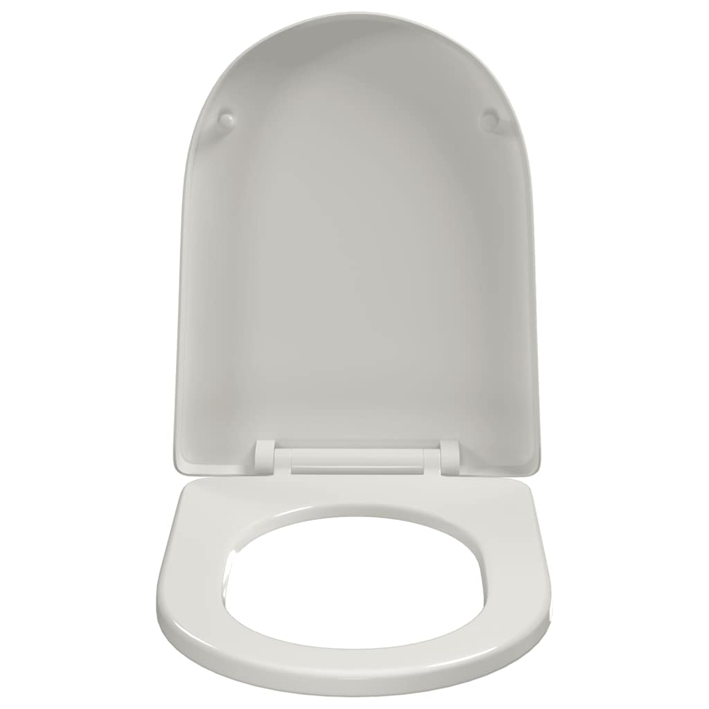 White Soft-close Toilet Seat Square