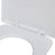White Soft-close Toilet Seat Square