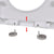 Soft-close Toilet Seat with Quick-release Design White Square