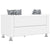 Sofa 2-Seater Artificial Leather White